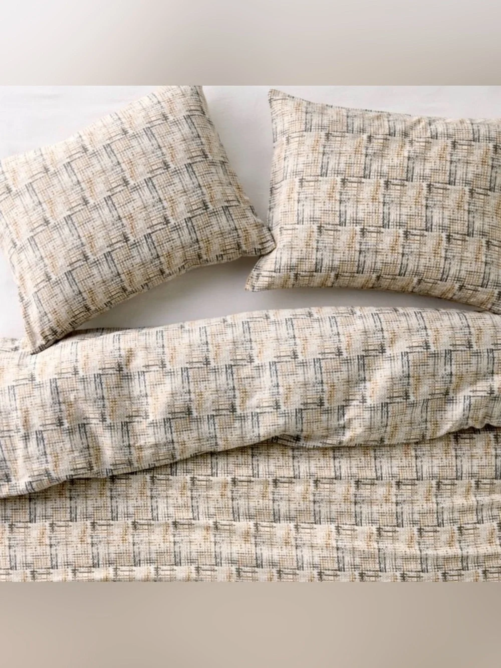 Casaluna Heavyweight Linen Blend Duvet Cover Set Size Full/Queen